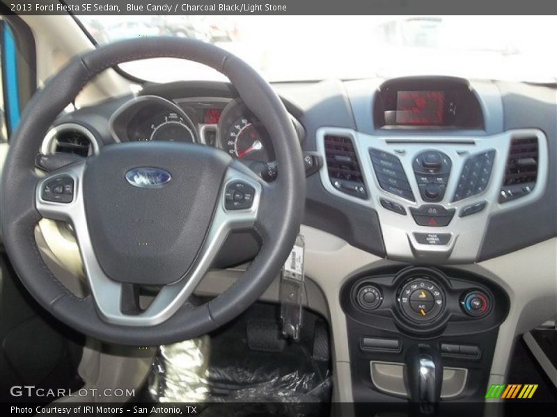 Blue Candy / Charcoal Black/Light Stone 2013 Ford Fiesta SE Sedan
