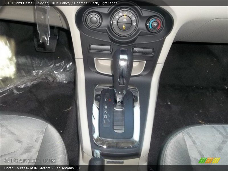 Blue Candy / Charcoal Black/Light Stone 2013 Ford Fiesta SE Sedan