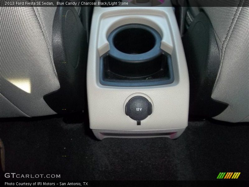 Blue Candy / Charcoal Black/Light Stone 2013 Ford Fiesta SE Sedan