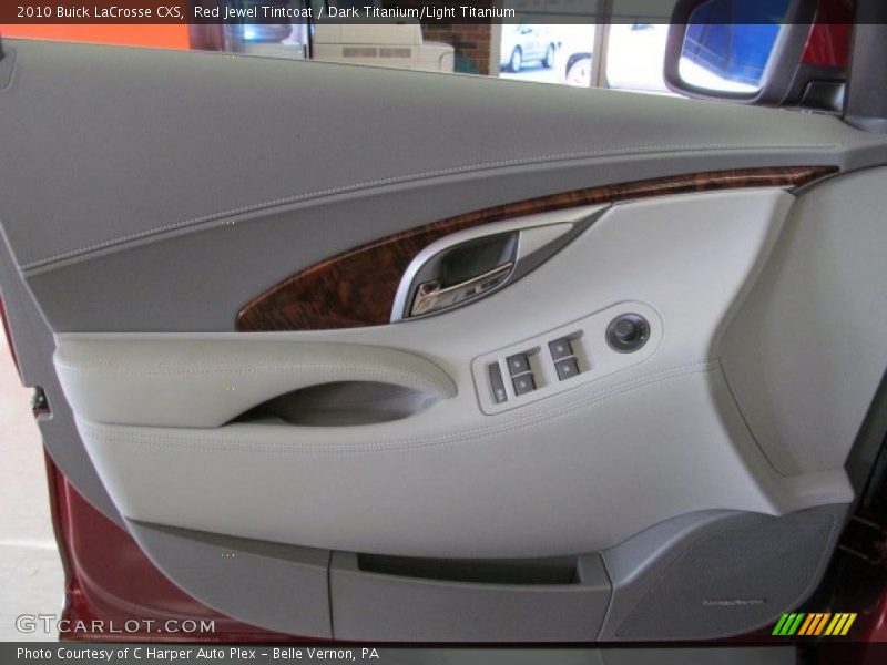 Red Jewel Tintcoat / Dark Titanium/Light Titanium 2010 Buick LaCrosse CXS