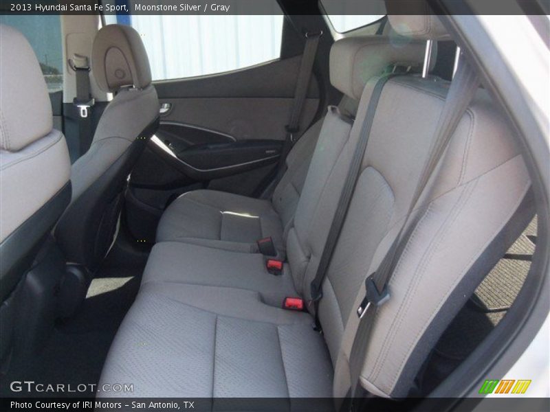 Moonstone Silver / Gray 2013 Hyundai Santa Fe Sport