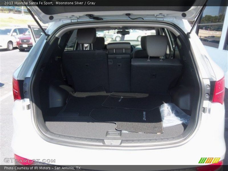 Moonstone Silver / Gray 2013 Hyundai Santa Fe Sport