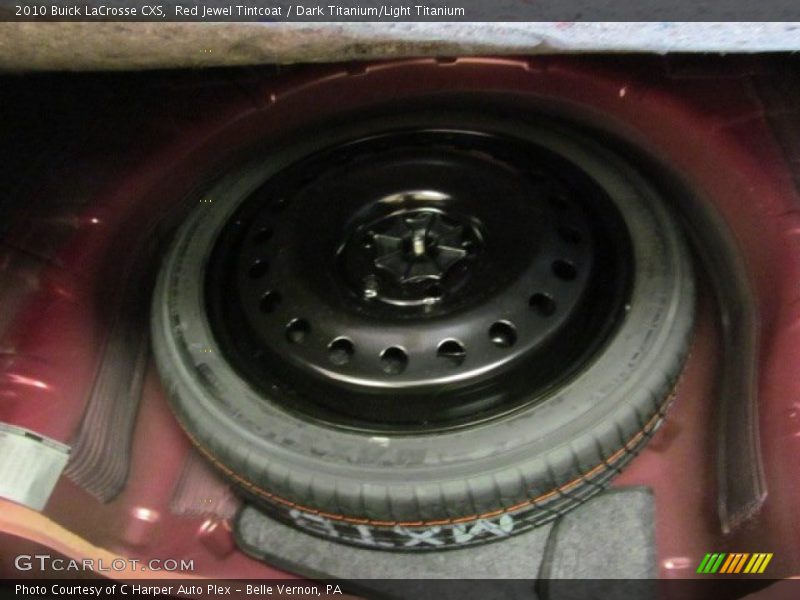 Red Jewel Tintcoat / Dark Titanium/Light Titanium 2010 Buick LaCrosse CXS