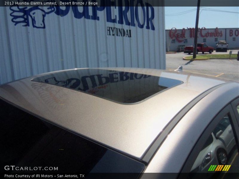 Desert Bronze / Beige 2013 Hyundai Elantra Limited