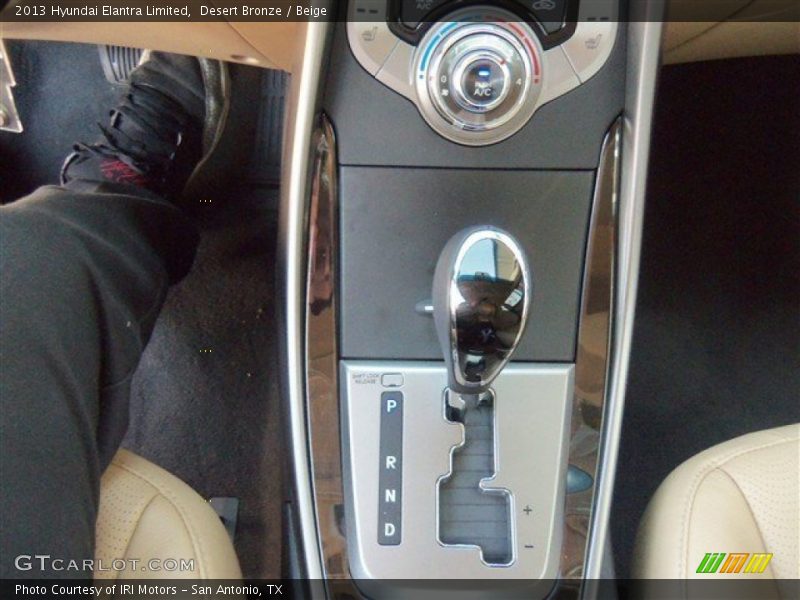 Desert Bronze / Beige 2013 Hyundai Elantra Limited