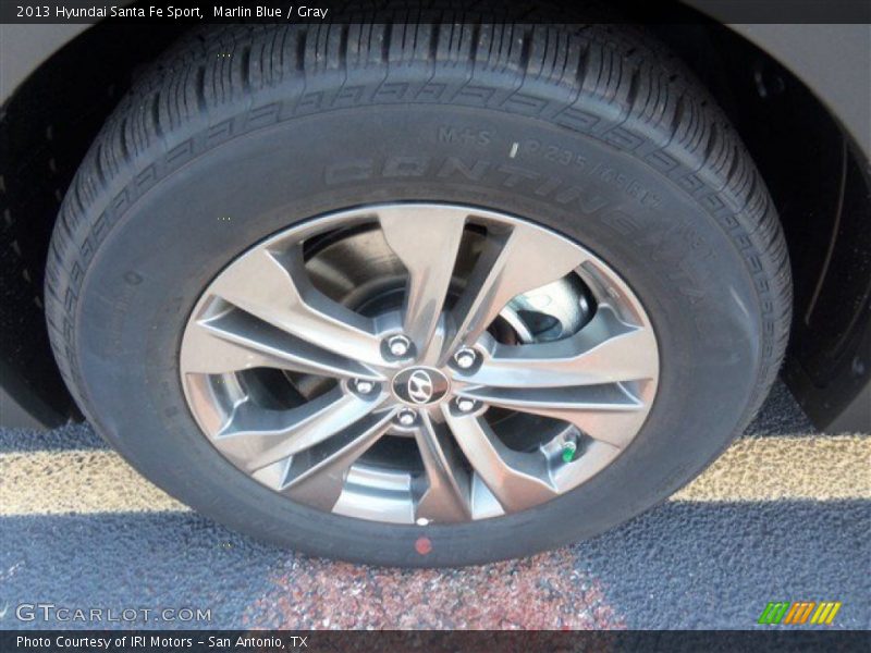 Marlin Blue / Gray 2013 Hyundai Santa Fe Sport