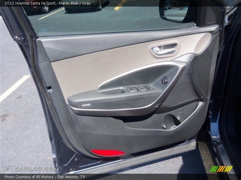 Marlin Blue / Gray 2013 Hyundai Santa Fe Sport