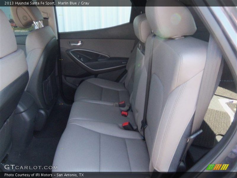 Marlin Blue / Gray 2013 Hyundai Santa Fe Sport