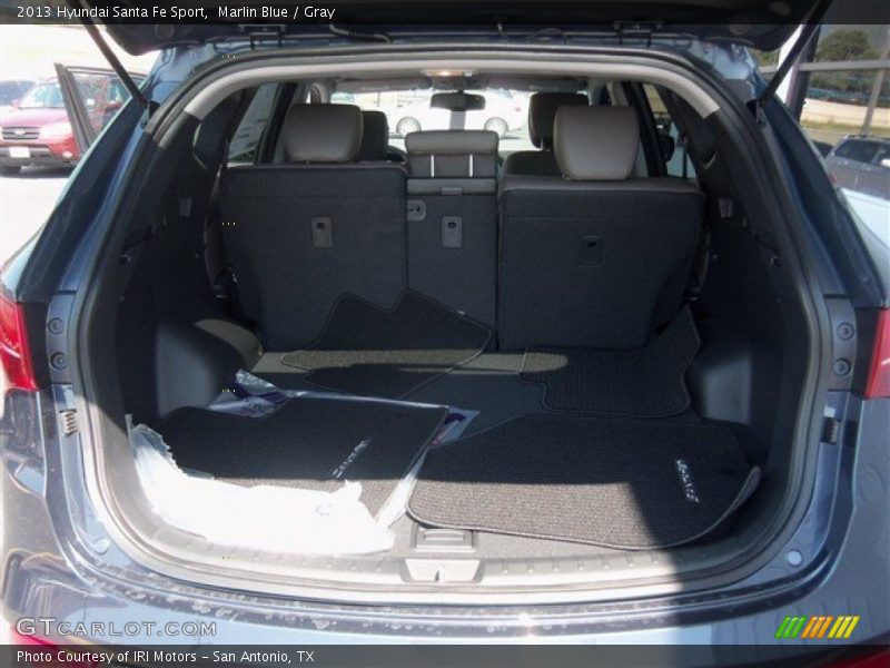 Marlin Blue / Gray 2013 Hyundai Santa Fe Sport