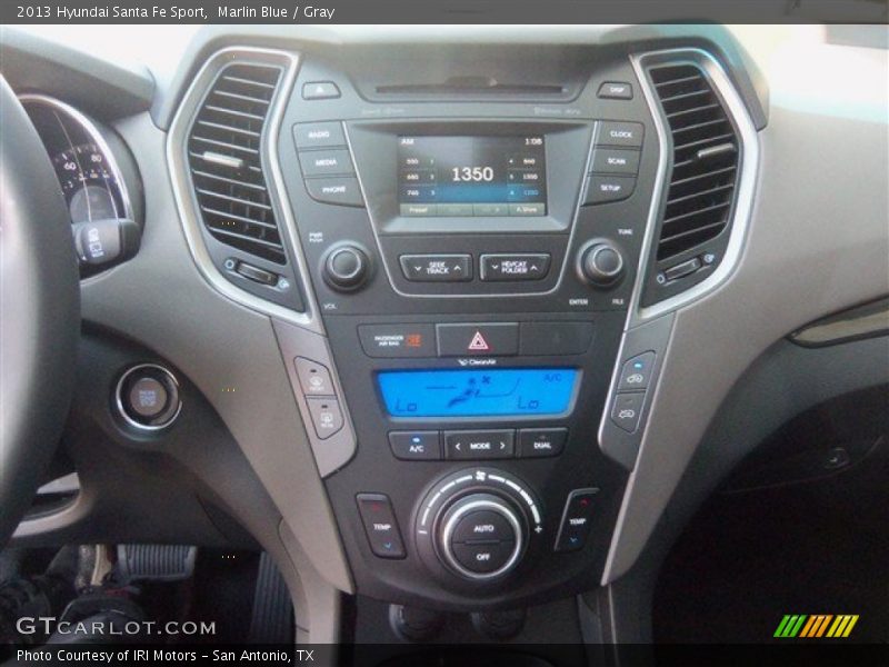 Marlin Blue / Gray 2013 Hyundai Santa Fe Sport