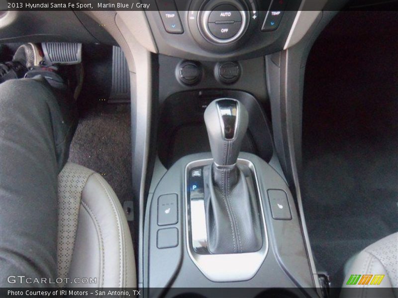 Marlin Blue / Gray 2013 Hyundai Santa Fe Sport
