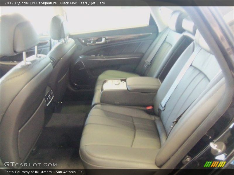 Black Noir Pearl / Jet Black 2012 Hyundai Equus Signature