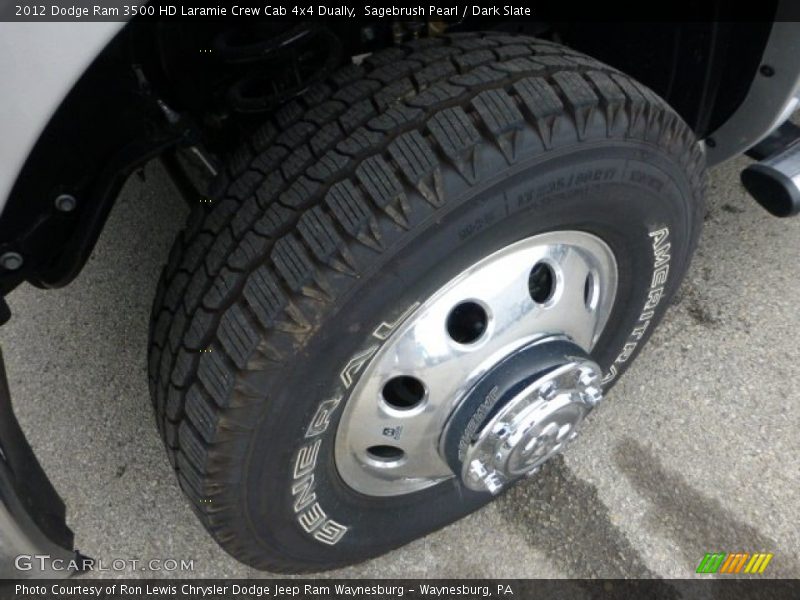  2012 Ram 3500 HD Laramie Crew Cab 4x4 Dually Wheel
