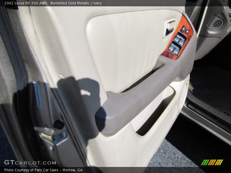 Burnished Gold Metallic / Ivory 2002 Lexus RX 300 AWD