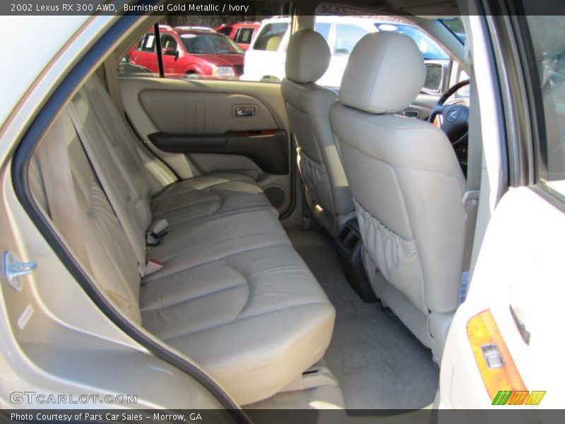 Burnished Gold Metallic / Ivory 2002 Lexus RX 300 AWD