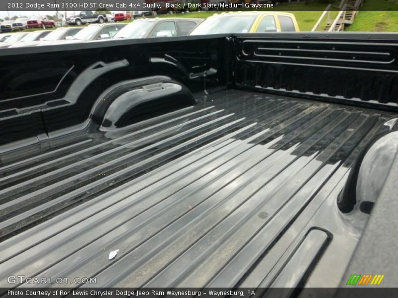 Black / Dark Slate/Medium Graystone 2012 Dodge Ram 3500 HD ST Crew Cab 4x4 Dually