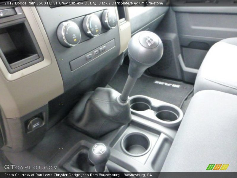  2012 Ram 3500 HD ST Crew Cab 4x4 Dually 6 Speed Manual Shifter