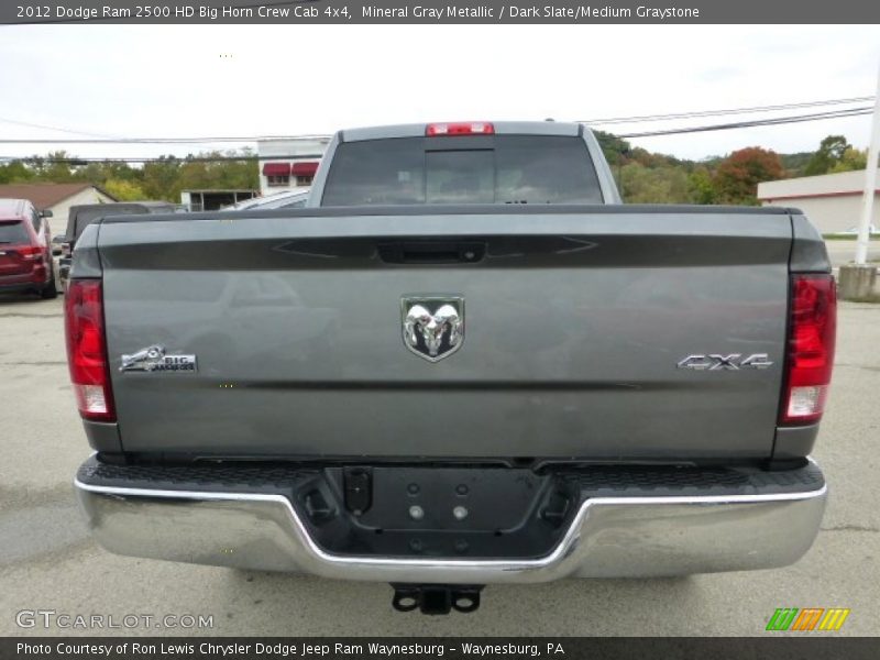 Mineral Gray Metallic / Dark Slate/Medium Graystone 2012 Dodge Ram 2500 HD Big Horn Crew Cab 4x4