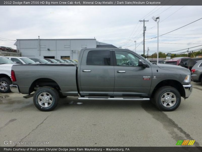 Mineral Gray Metallic / Dark Slate/Medium Graystone 2012 Dodge Ram 2500 HD Big Horn Crew Cab 4x4
