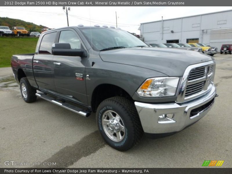 Mineral Gray Metallic / Dark Slate/Medium Graystone 2012 Dodge Ram 2500 HD Big Horn Crew Cab 4x4