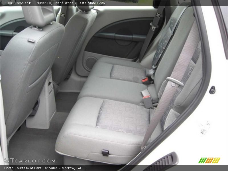 Stone White / Pastel Slate Gray 2008 Chrysler PT Cruiser LX