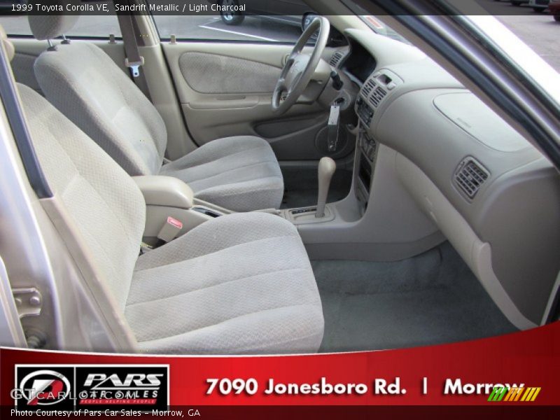 Sandrift Metallic / Light Charcoal 1999 Toyota Corolla VE