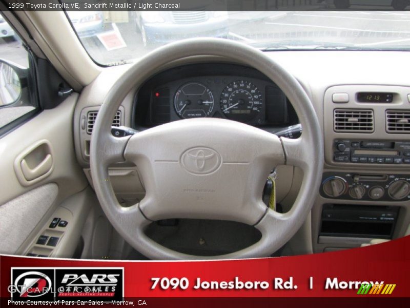 Sandrift Metallic / Light Charcoal 1999 Toyota Corolla VE