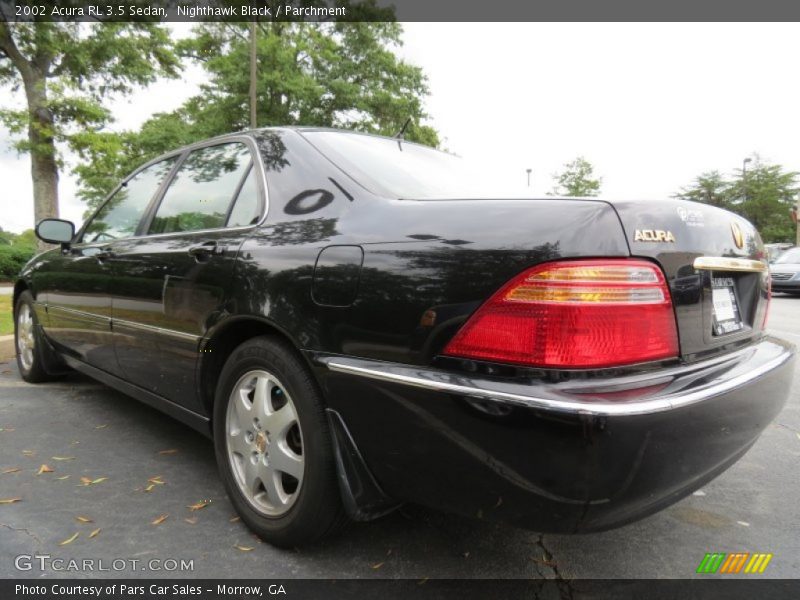 Nighthawk Black / Parchment 2002 Acura RL 3.5 Sedan