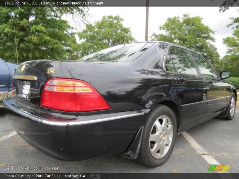Nighthawk Black / Parchment 2002 Acura RL 3.5 Sedan