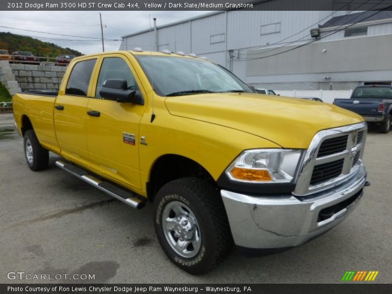 Front 3/4 View of 2012 Ram 3500 HD ST Crew Cab 4x4