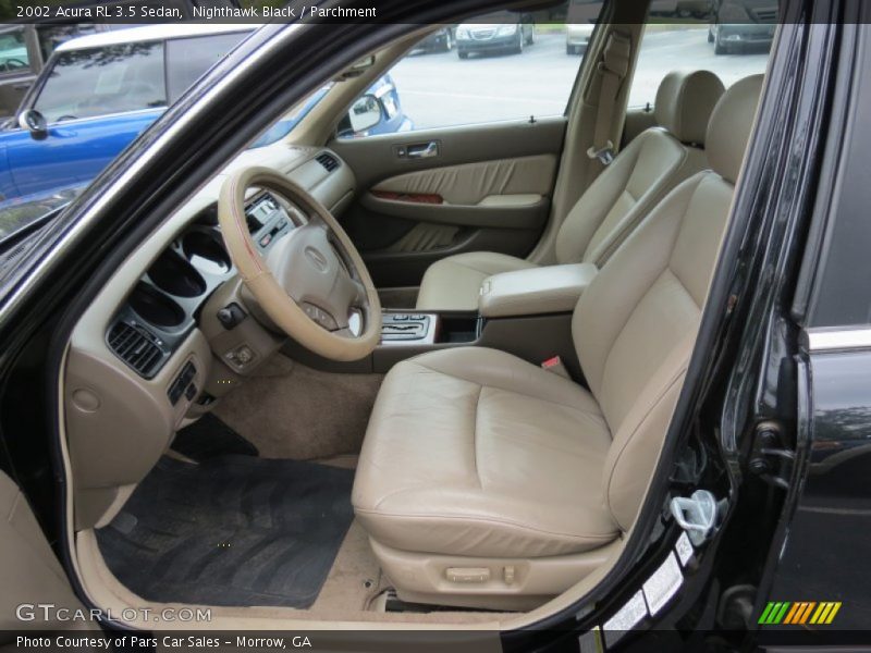 Nighthawk Black / Parchment 2002 Acura RL 3.5 Sedan