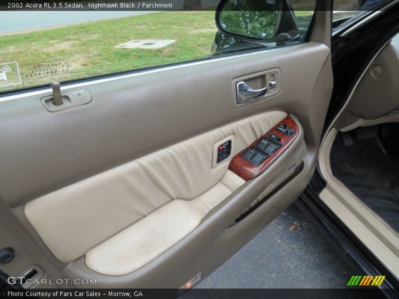 Nighthawk Black / Parchment 2002 Acura RL 3.5 Sedan
