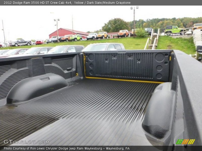 Yellow / Dark Slate/Medium Graystone 2012 Dodge Ram 3500 HD ST Crew Cab 4x4