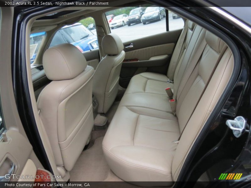 Nighthawk Black / Parchment 2002 Acura RL 3.5 Sedan