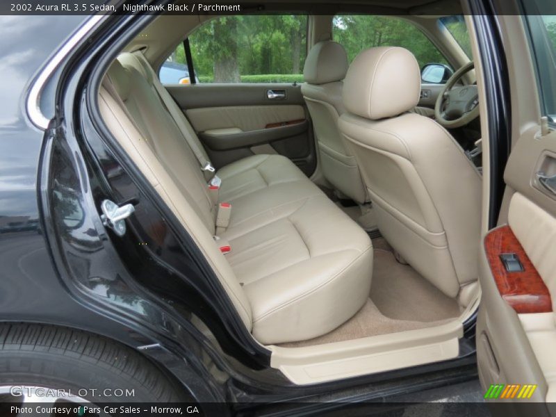 Nighthawk Black / Parchment 2002 Acura RL 3.5 Sedan