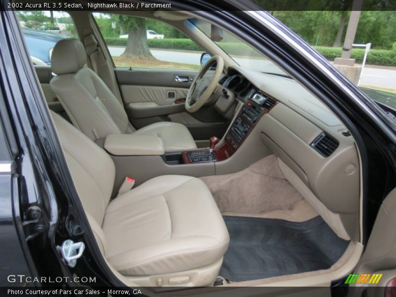 Nighthawk Black / Parchment 2002 Acura RL 3.5 Sedan