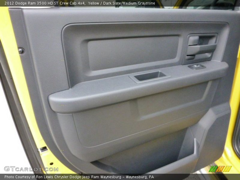 Door Panel of 2012 Ram 3500 HD ST Crew Cab 4x4