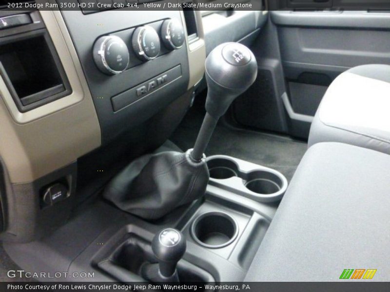  2012 Ram 3500 HD ST Crew Cab 4x4 6 Speed Automatic Shifter