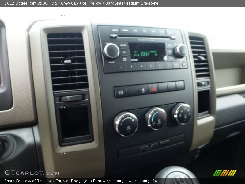 Controls of 2012 Ram 3500 HD ST Crew Cab 4x4