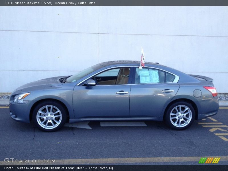 Ocean Gray / Caffe Latte 2010 Nissan Maxima 3.5 SV