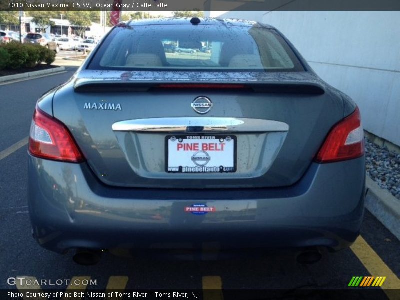 Ocean Gray / Caffe Latte 2010 Nissan Maxima 3.5 SV