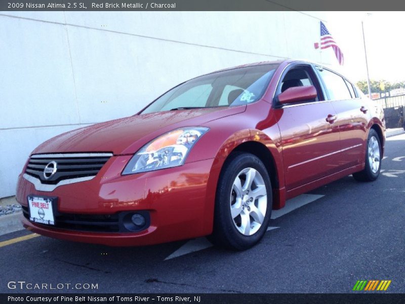 Red Brick Metallic / Charcoal 2009 Nissan Altima 2.5 SL