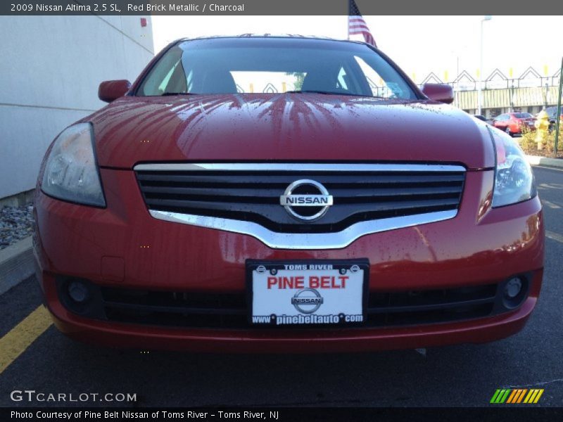 Red Brick Metallic / Charcoal 2009 Nissan Altima 2.5 SL