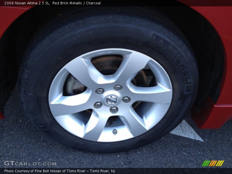 Red Brick Metallic / Charcoal 2009 Nissan Altima 2.5 SL