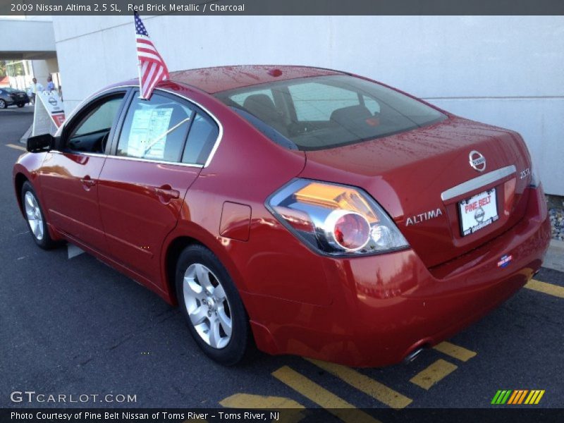Red Brick Metallic / Charcoal 2009 Nissan Altima 2.5 SL
