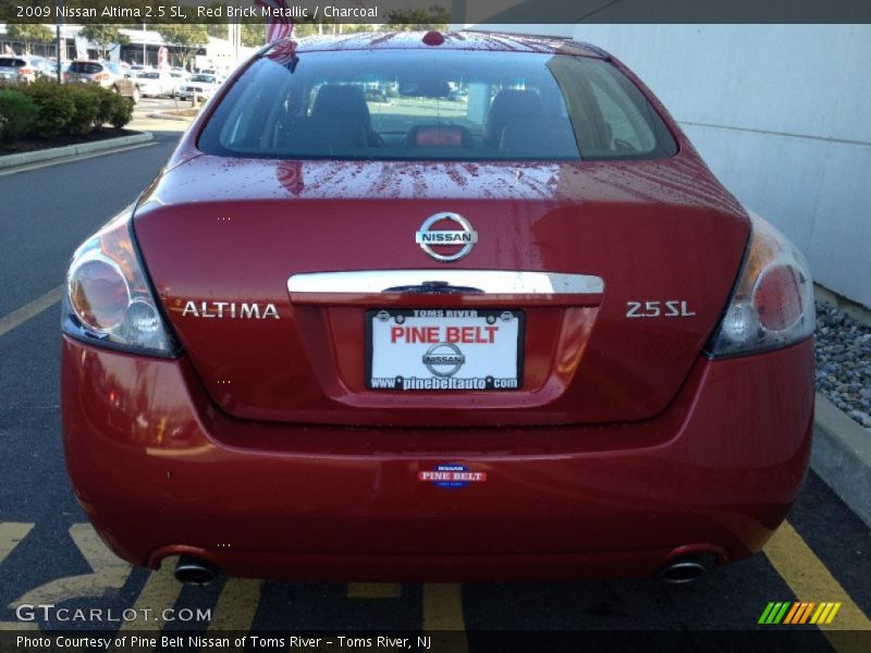 Red Brick Metallic / Charcoal 2009 Nissan Altima 2.5 SL