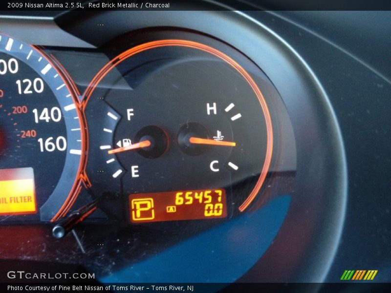 Red Brick Metallic / Charcoal 2009 Nissan Altima 2.5 SL