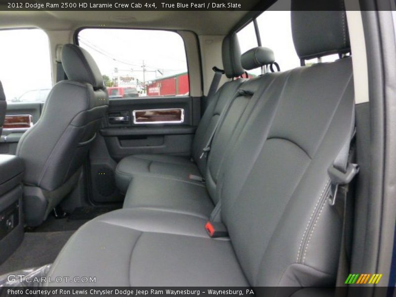 True Blue Pearl / Dark Slate 2012 Dodge Ram 2500 HD Laramie Crew Cab 4x4