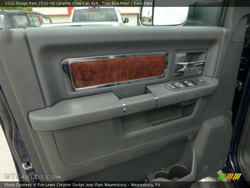 True Blue Pearl / Dark Slate 2012 Dodge Ram 2500 HD Laramie Crew Cab 4x4
