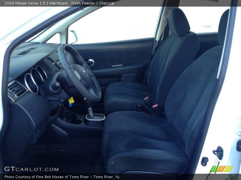 Fresh Powder / Charcoal 2009 Nissan Versa 1.8 S Hatchback